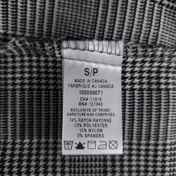 Chic Vintage Plaid Pencil Skirt Stretchy Fabric, Classic Design - Picture 4 of 4